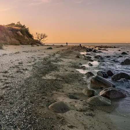 Beltblick 29 - Moderne Und Barrierefreie Mit Dachterrasse Und Meerblick 公寓 费马恩