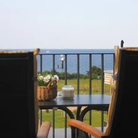 Beltblick 29 - Moderne Und Barrierefreie Mit Dachterrasse Und Meerblick 费马恩